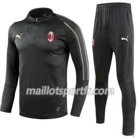 AC Milan Ensemble Sweat d'entrainement Noir 2018/19